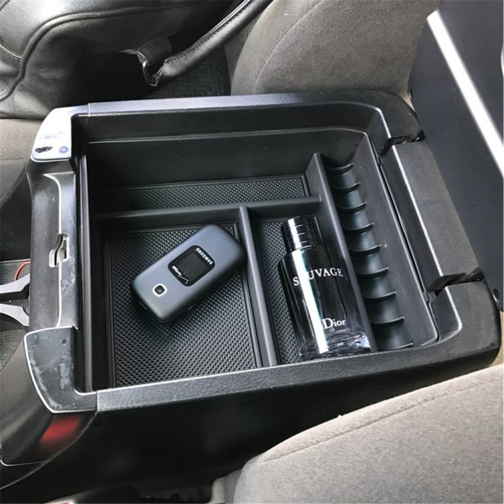 Accoudoir de voiture Boîte De Rangement Plateau Pour Peugeot 3008 3008GT 5008 Console centrale Porte Poignée Boîte à Gants Ranger