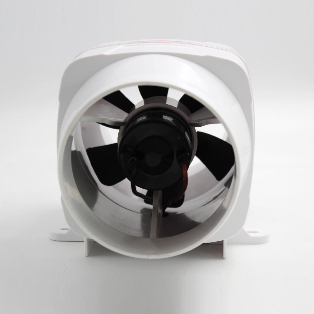 Marine in-Line Bilge Boat Air Blower 4 inch 12V 270 CFM Exhaust