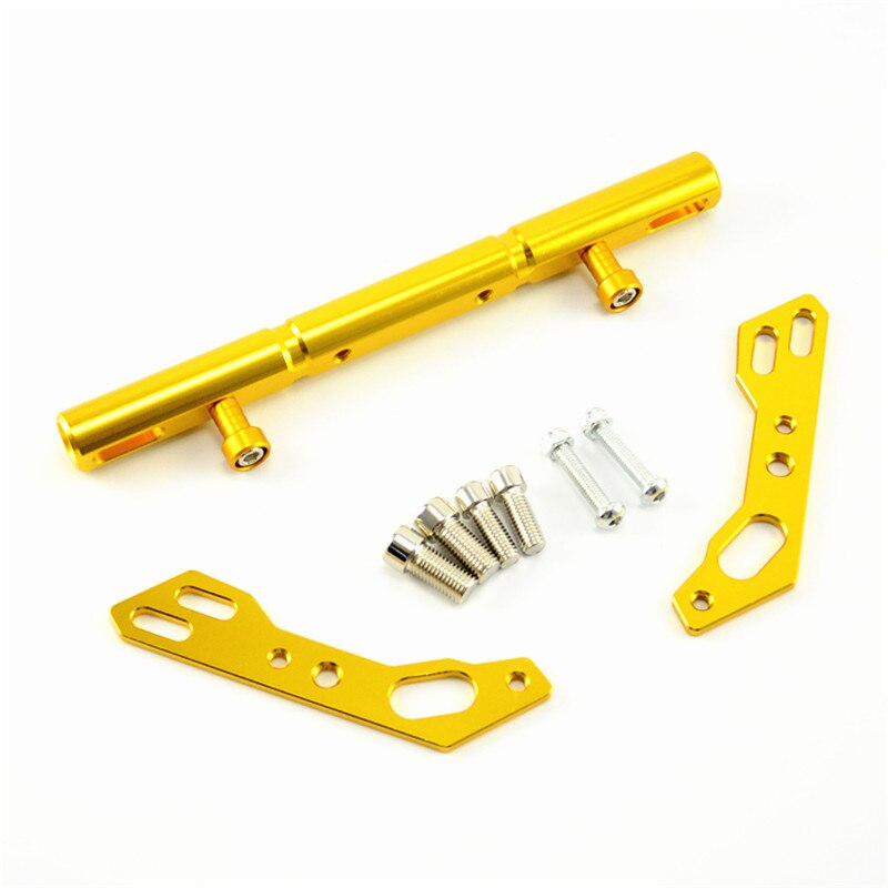 Guidon de Moto en métal CNC, poignée de barre d&#39;équilibre, pour Kawasaki Honda Suzuki Benelli Vespa Yamaha: Or