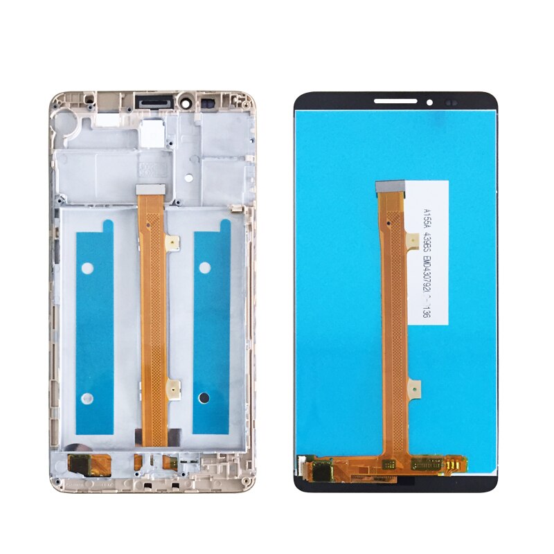 Per Huawei Mate 7 Display LCD con Touch Screen Digitizer di Ricambio Per Mate 7 MT7-TL10 LCD Con Cornice