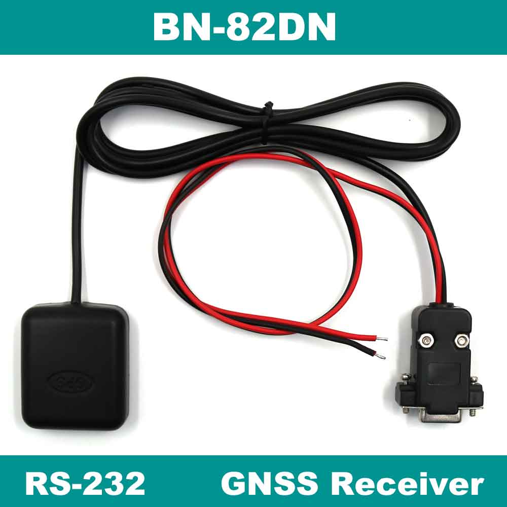 BEITIAN RS232 DB-9 Vrouwelijke + Power Kabel GNSS ontvanger Dual GPS + GLONASS ontvanger, 9600, NMEA, 4M FLASH, 2 M, BN-82DN