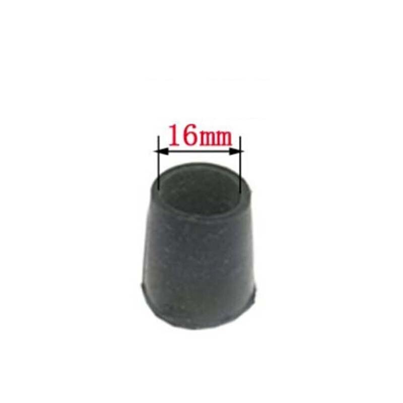 22mm 4 st glidskydd stötar golvskydd mjukt gummi möbler stol bord fötter ben botten skruv på dynan svart duabel