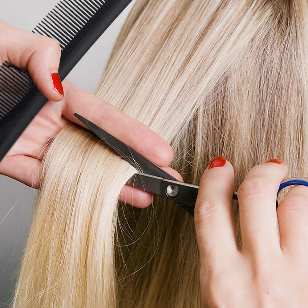 8/10 stk frisør udtynding sakse sæt hår klipning saks børste hår klip kappe pleje kam til barbershop