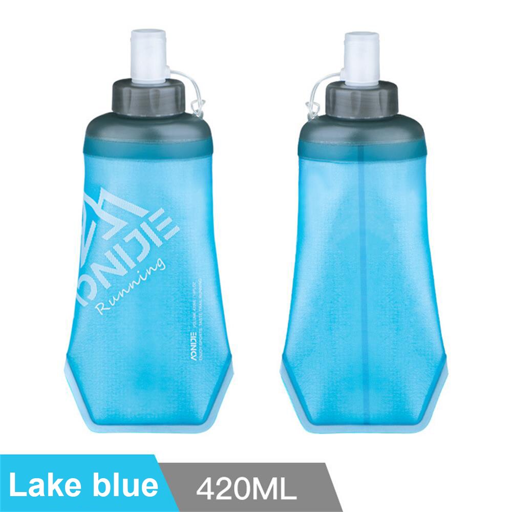 420ml Sports Water Bladder with EVA Insulated Coating TPU Drinking Bag Portable Soft Folding Insulating Water Bladder For Riding