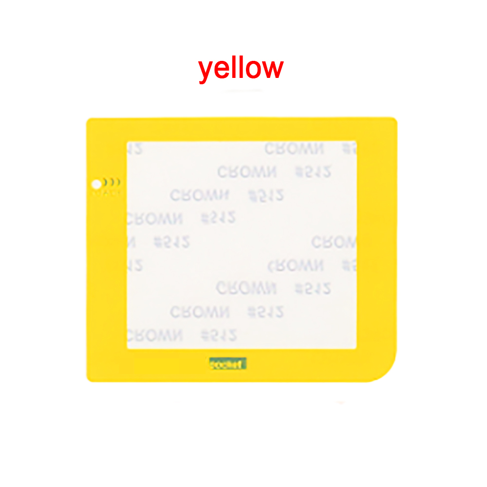 YUXI Plastic Glass Screen Protector Cover Replacement for Game Boy Pocket for GBP Screen Lens Faceplate: c