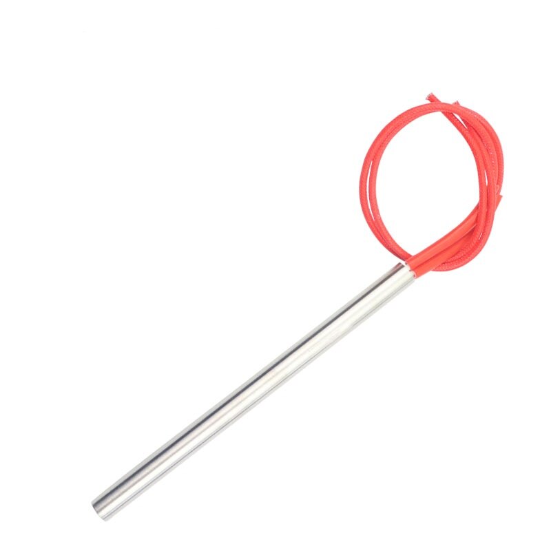 12V grzałka patronowa 50w/75w/100w DC grzałka patronowa 10mm x 150mm SUS304 elektryczny element grzejny