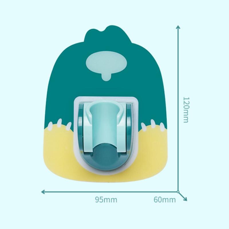 Cartoon Shower Head Fixed Seat Frame Without Punching Rain Base Adjustable Bathroom Suction Cup Nozzle Shower Bracket Bathroom