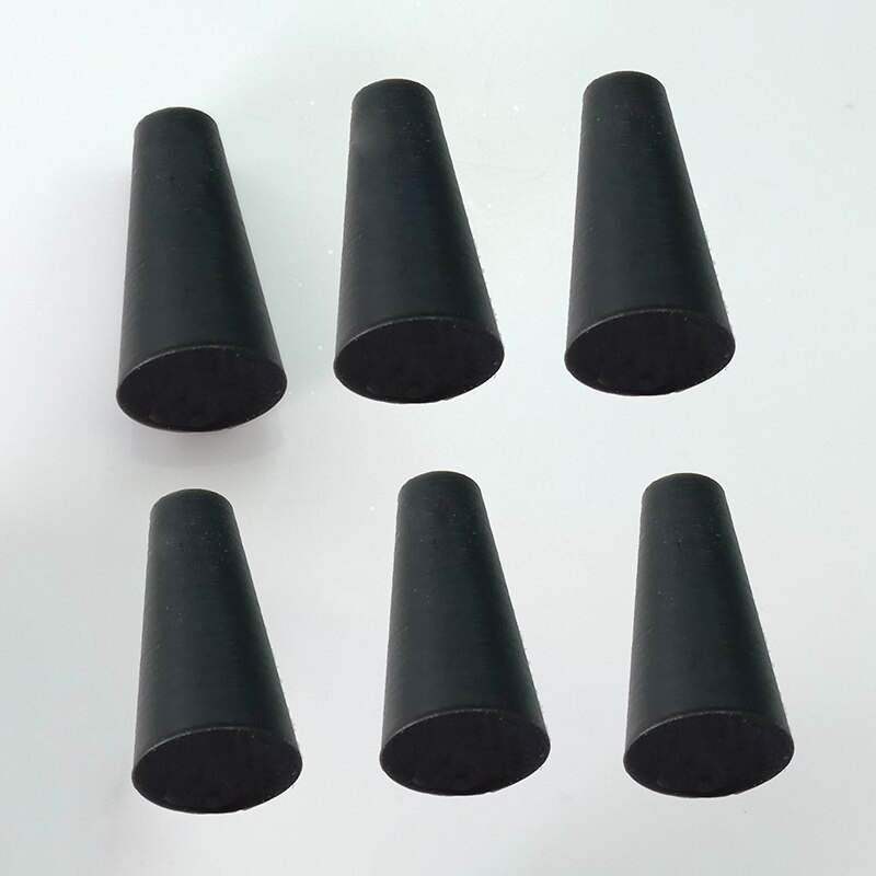 Black Stoppers Sealing End Cover Caps /High Temp Bungs /Conical Silicone Rubber Plug /Flask Tapered Tube /Masking Hole Stopper