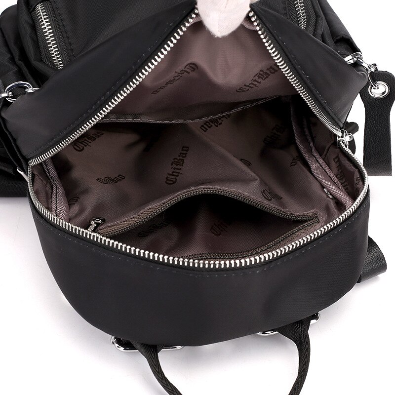 Kvinnor ryggsäck vattentät nylon ryggsäckar dam dagliga förpackningar casual liten storlek reseaxelväska bolsa mochila