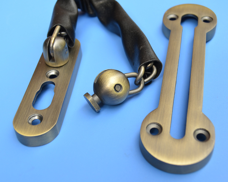 Anti-theft deduction thick door security chain buckle hotel home door bolt lock household hardware part latch