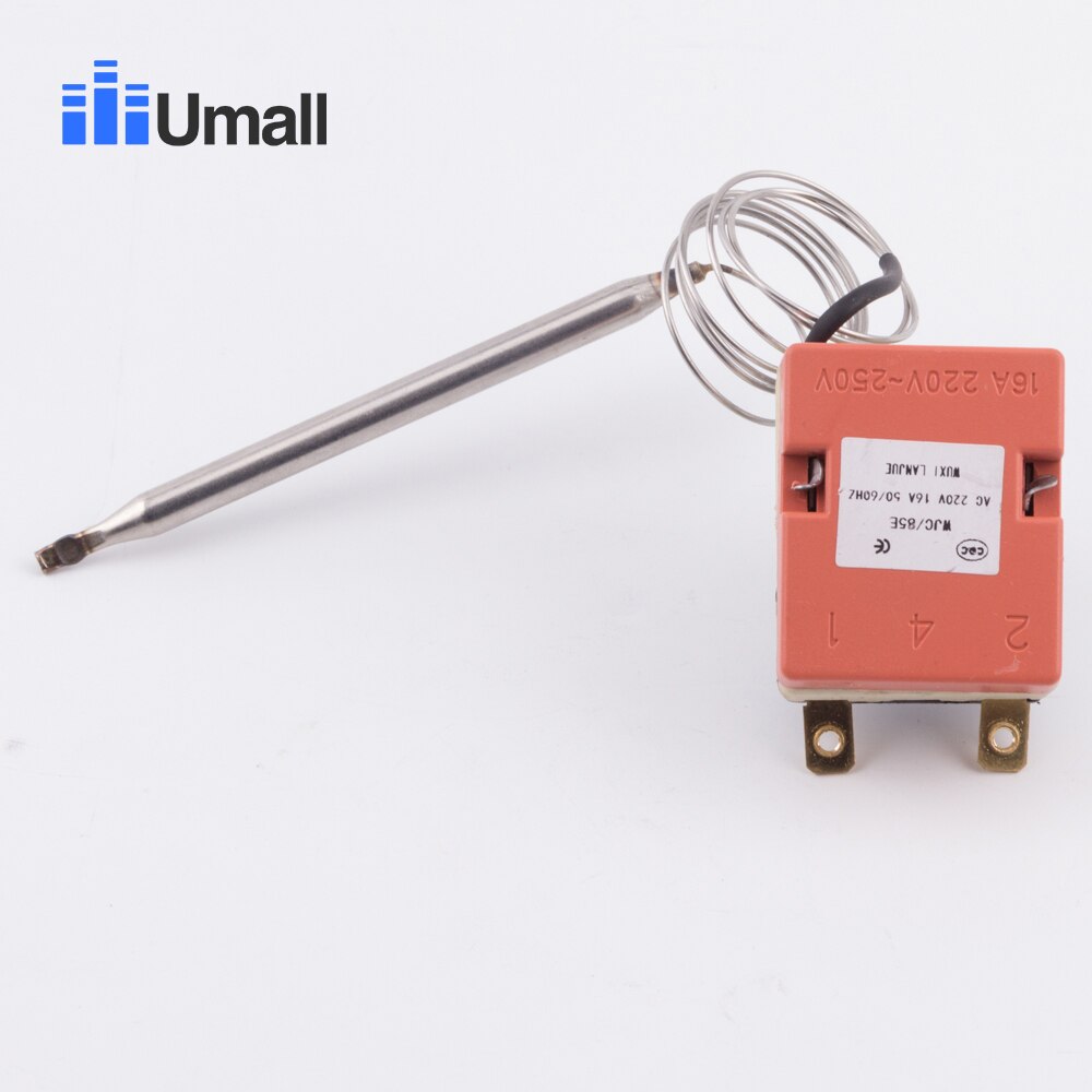 85C adjustable stainless steel probe thermostat switch water heater spare parts temperature controller sensor