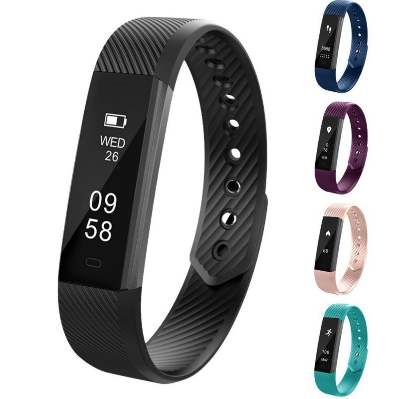 2022 Smart Bracelet Fitness Watch Smart Band Fitness Bracelet Alarm Clock Hembeer For Running Walk With Heart Rate