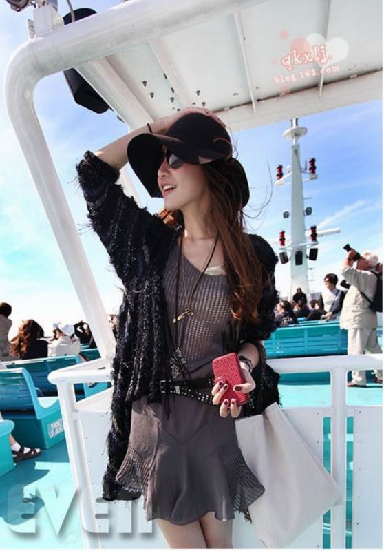 Girl Princess Sunhats England Style Woolen Formal Hat Mother And Daughter Solid Color Hats 3-8T E3301