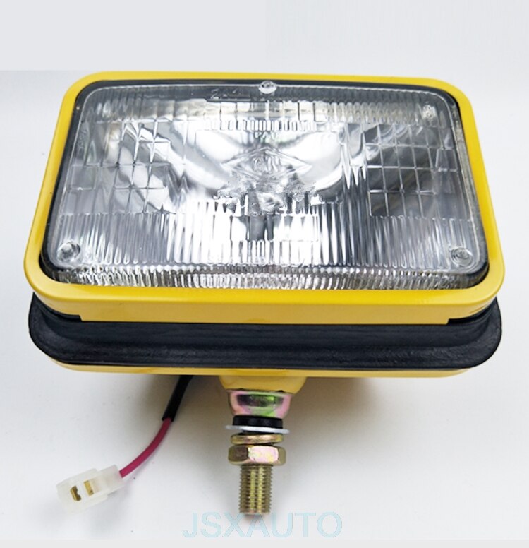Excavator general headlight iron shell square light boom light Excavator Accessories For SANY ZX SK CATERPILLAR CAT KOMATSU PC