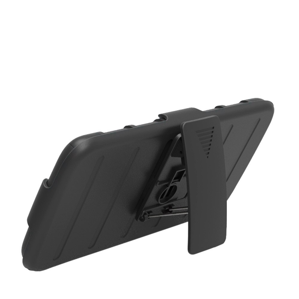 Heavy Duty Hybrid Rugged Case Belt Clip Holster Shockproof Cover For Alcatel A30 Fierce / A30 Plus / Walters /TMOBILE REVVL