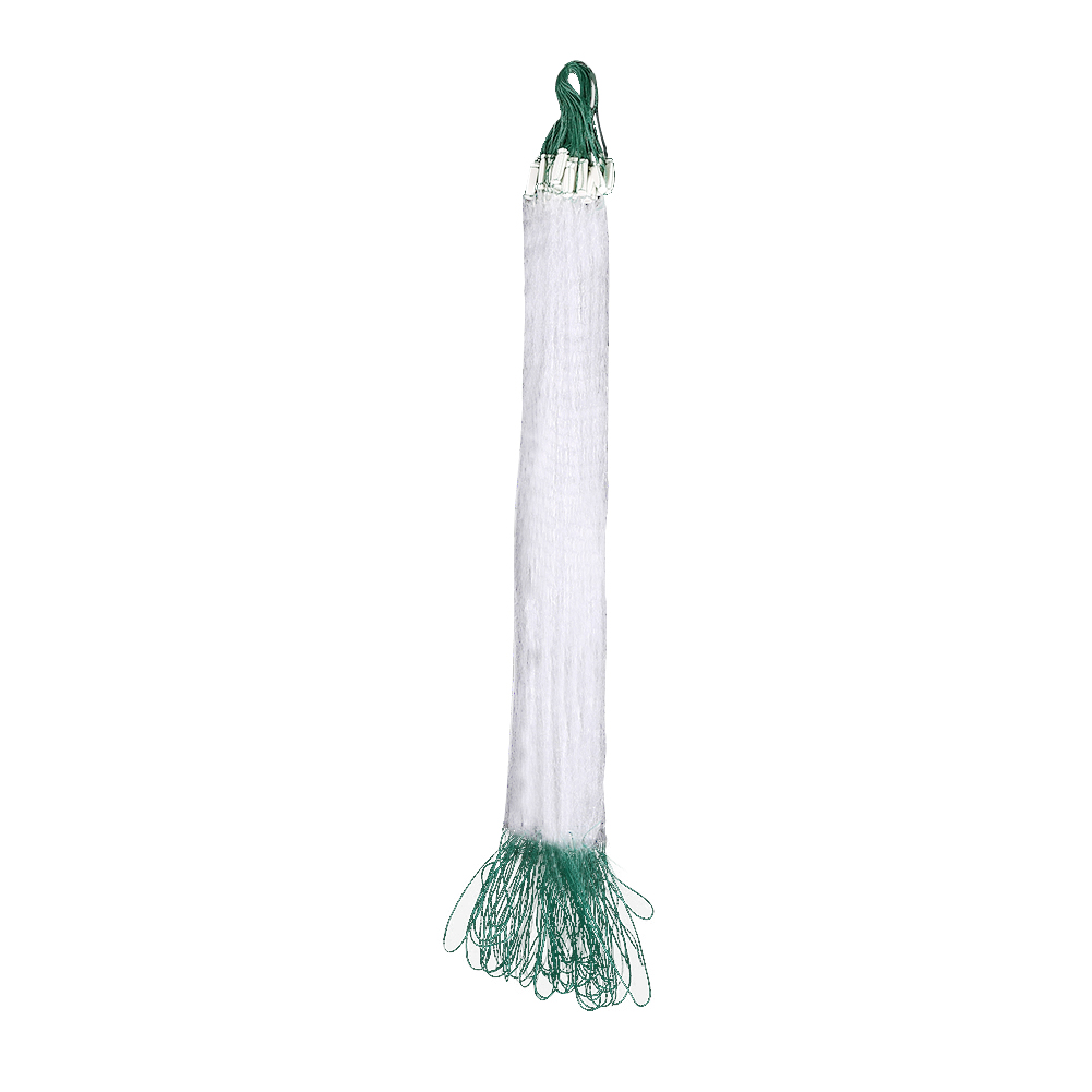 Portable Fishing Net Trap Mesh Netting Monofilament Fishnet Nylon Hand Cast Bait Cage Network Float Trap Fishing Accessories: 30m