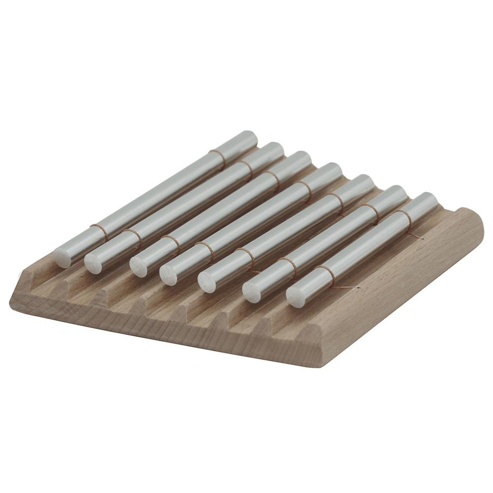 Energy Chime 7-Tone Tabletop Chimes Kids Metal Xylophone Educational Chime Percussion Instrument With Mallet For Classroom Use
