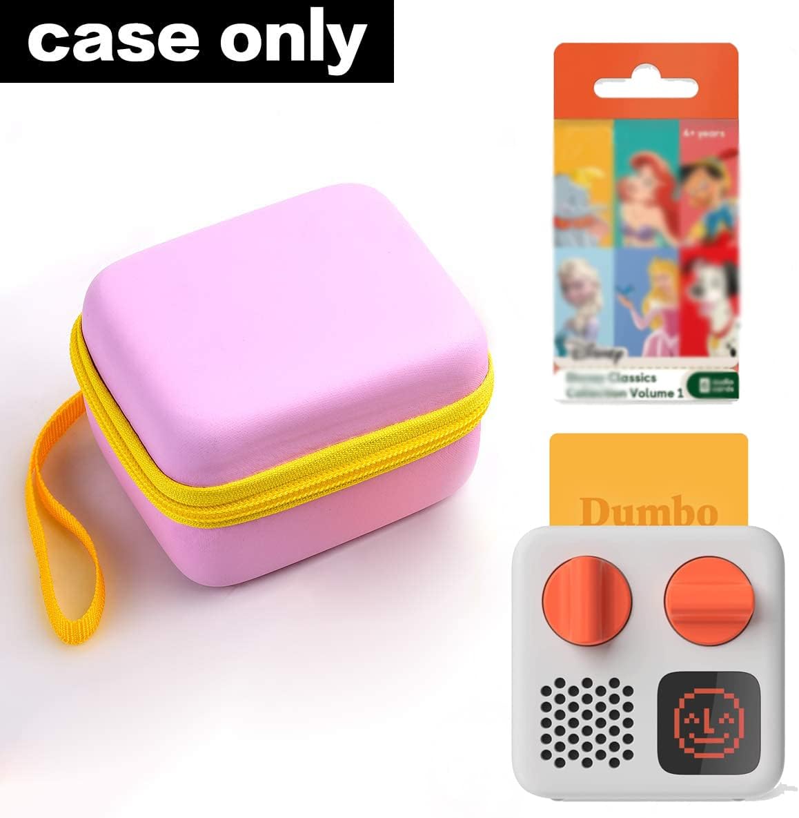 Case Compatibel met Yoto Mini Kids Audio & Muziekspeler. Opslaghouder Draagtas voor kinderluidspreker speelt audioboekkaart