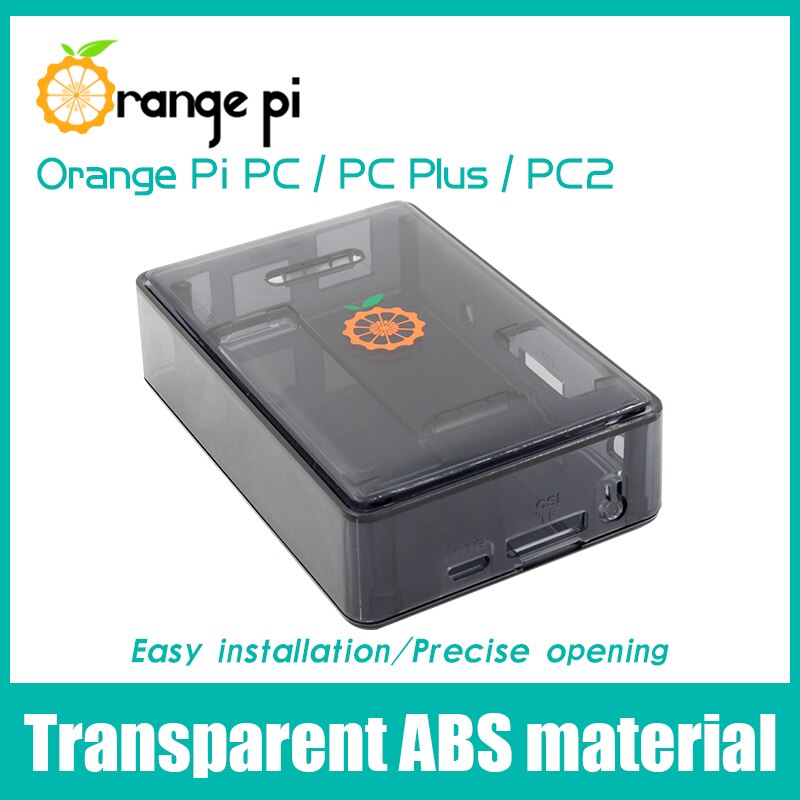 Orange Pi ABS Black Case,suitable for OPI PC/PC Plus/PC2 Boards ONLY