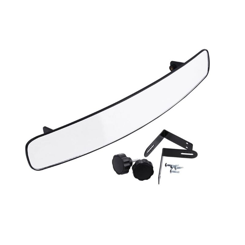 Espejo convexo retrovisor de 16,5 pulgadas para carrito de Golf apto para coche Ez Go Club 180 grados gran angular panorámico con caja de embalaje