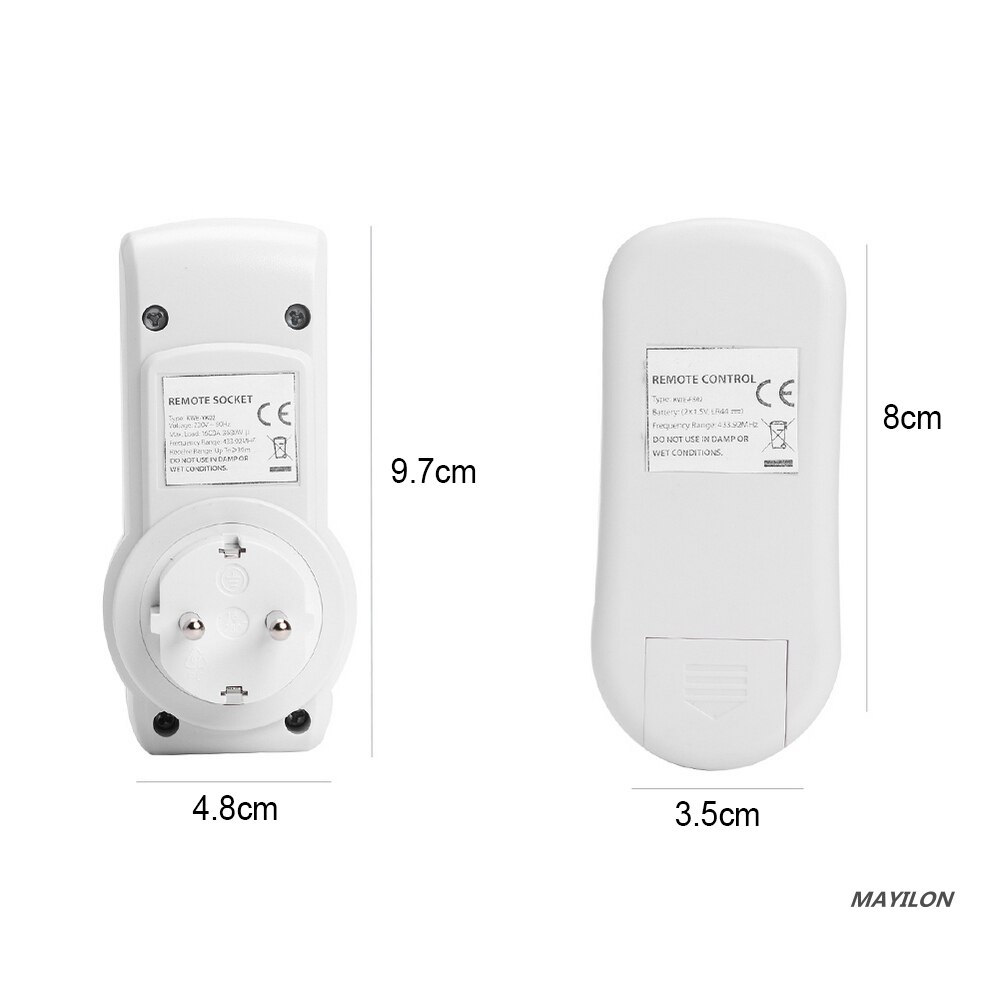 EU Plug Timer Switch Energy Saving Digital Kitchen Timer Outlet Week Hour Programmable Timing Socket