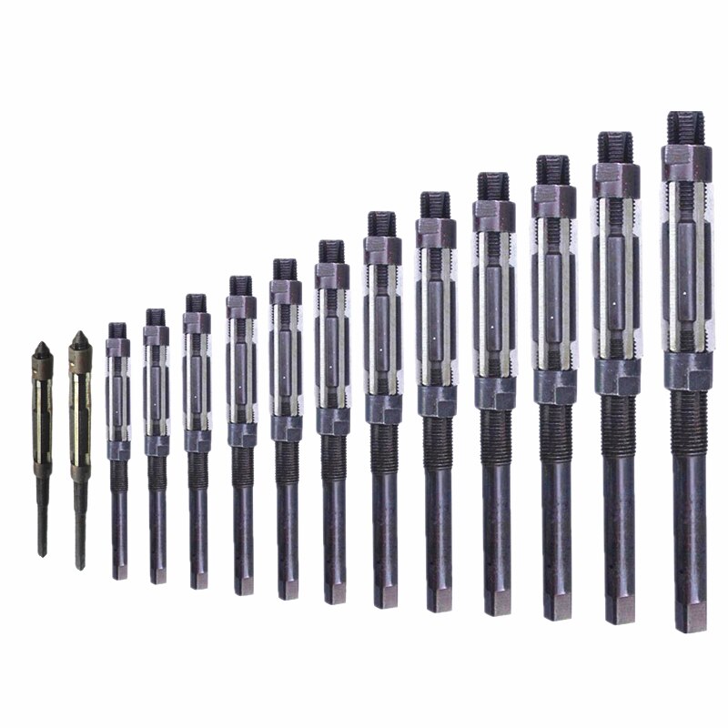 1PC 6.25-84mm 6 8 10 12 15 20 25 30 35 40 45 50 55 60 65 70 75 80 84mm Adjustable Hand Reamer HSS Size Range Cutting Tools