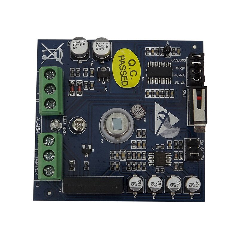 12V con cable del Sensor de movimiento PIR Detector para techo de 360 grados infrarrojo de detección de movimiento N.O N.C salida de señal de alambre de sistema de alarma