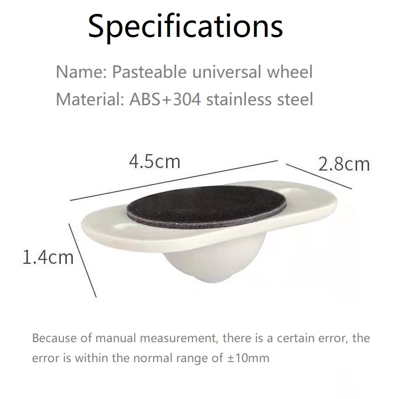 4/12 Stuks Zelfklevende Caster Wielen 360 Graden Rotatie Mini Zwenkwielen Wiel Voor Meubels Opbergdoos Roller kast Prullenbak