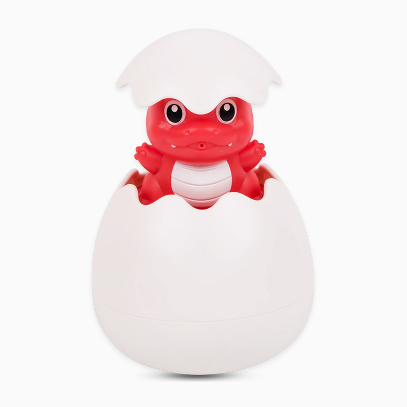 Nuovi giocattoli da bagno per giochi d&#39;acqua per bambini nuvole modello rubinetto doccia spruzzo d&#39;acqua giocattolo per bambini schizzi Sprinkler bagno regalo per bambini: Red dinosaur