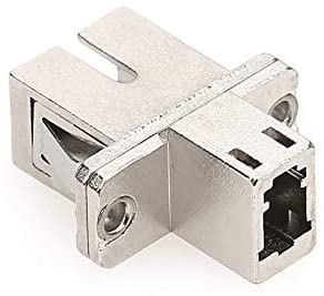 2 Pieces /pack SC Female to LC Female Singlemode Optical Adapter Zinc alloy Adapter