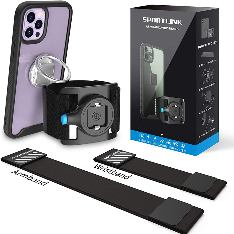 SOKUSIN Sport Runing Armbinde Armbinde Telefon Halfter Halterung Mit Stoßfest fallen Arme Band Stehen Für iPhone X XS 13 12 11 Profi Max