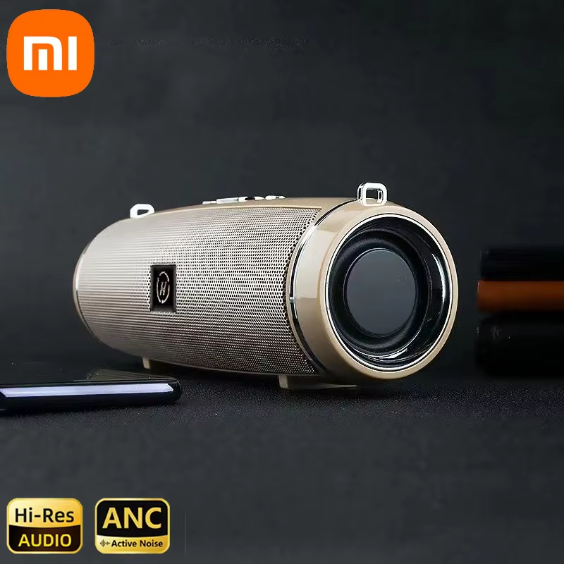 Xiaomi NEUE hoch-Energie Bluetooth 5,3 Lautsprecher Tragbare Bass draussen kabellos Audio- 3D umgeben 200W Party lautsprecher: Beige