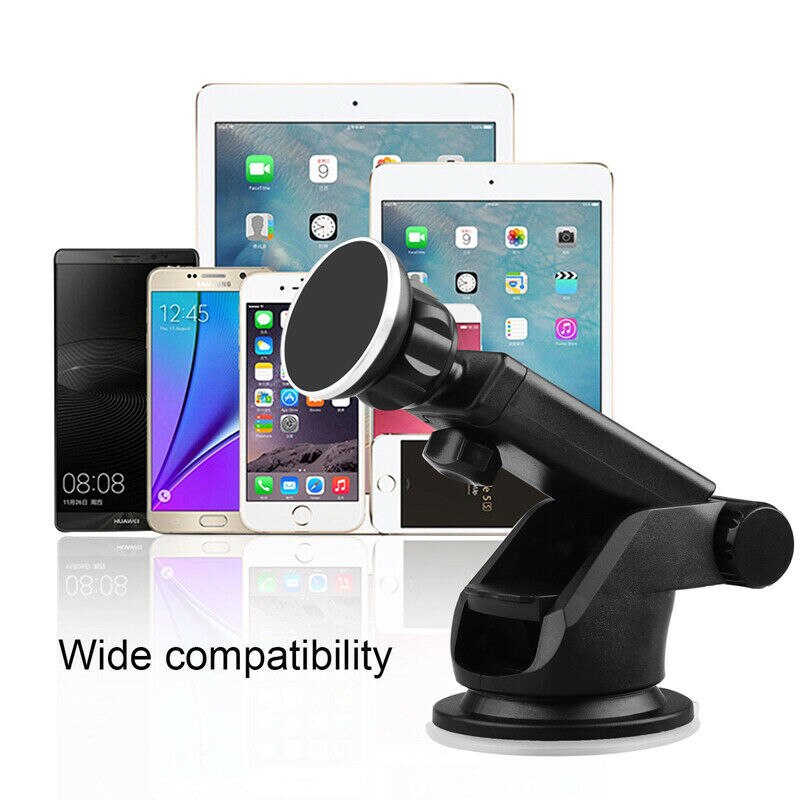360 Degree Rotation Magnetic Car Dash Mount Dock Window Dashboard Holder For Cell Phone Tablet GPS