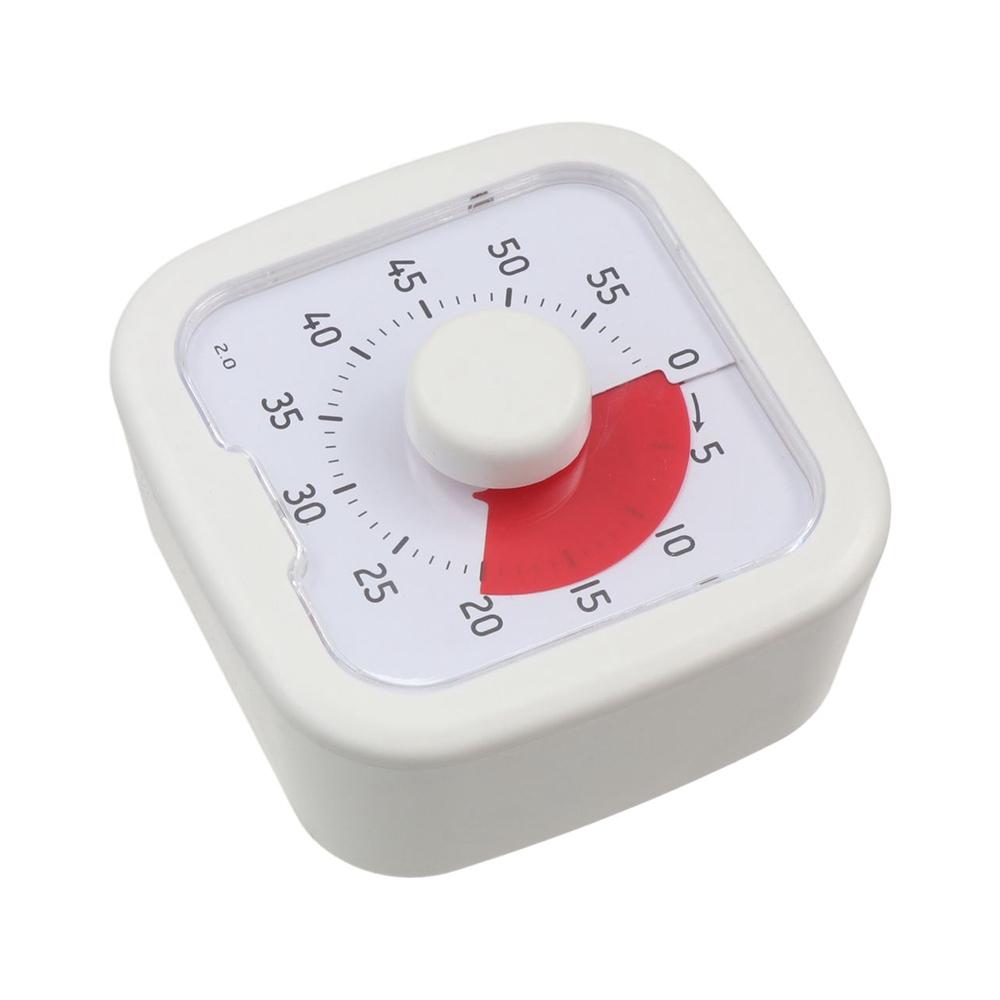 Convenient Silent Visual Timer 60-Minute with Stand Countdown Timer Time Management Loud Kitchen Cooking Timer Kids and Adults