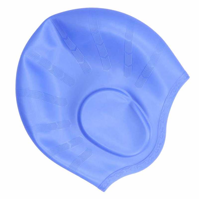 Swimming Hat Blue Swimming Hat Blue Color for Swimming Pools for Diving