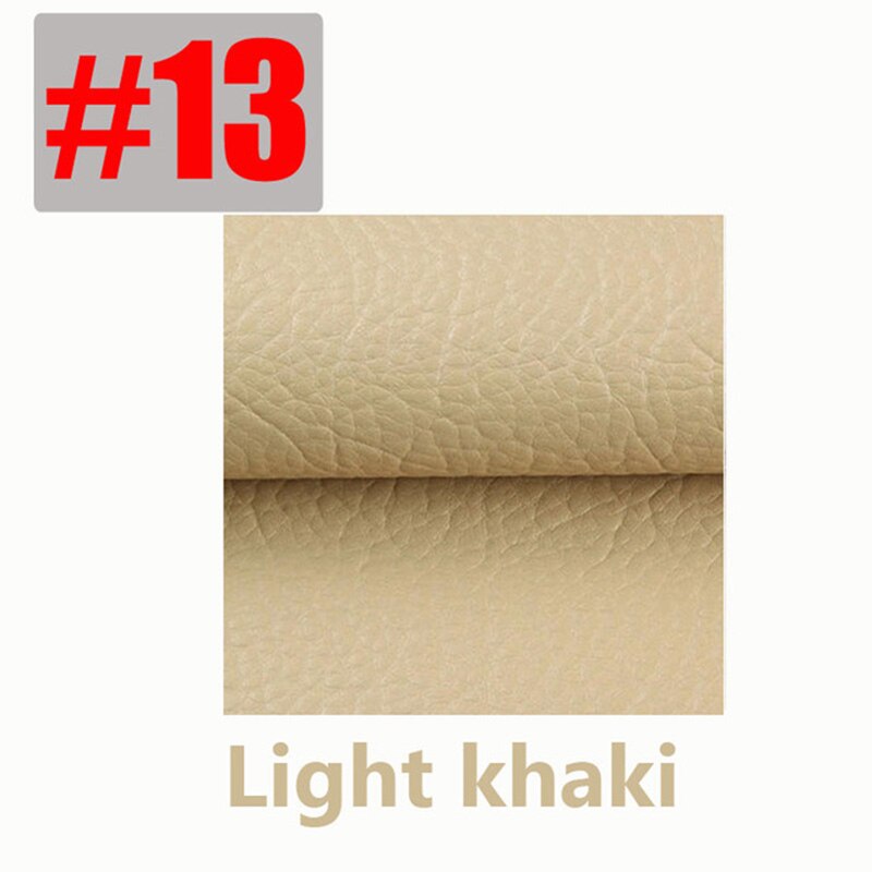 50x135cm Large Size Leather Patch Self Adhesive Stick-on No Lroning Sofa Repairing Leather PU Fabric Stickers Patches Scrapbook: NO.13