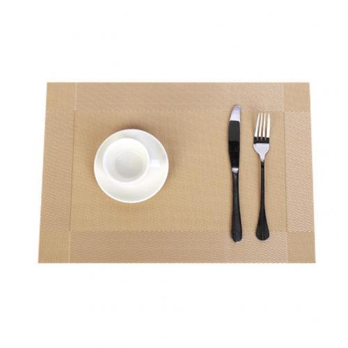 45X30Cm Pvc Eettafel Mat Keuken Accessoires Pvc Placemat Pad Placemats Voor Tafel Waterdichte Warmte Isolatie Placemats: F