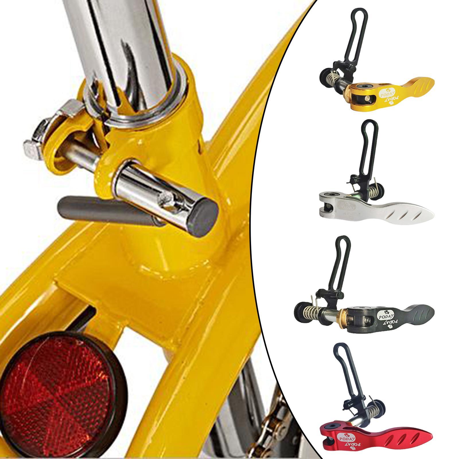 Bike Seatpost Clamp Quick Release for Folding Bike Parts Cycle Accessory