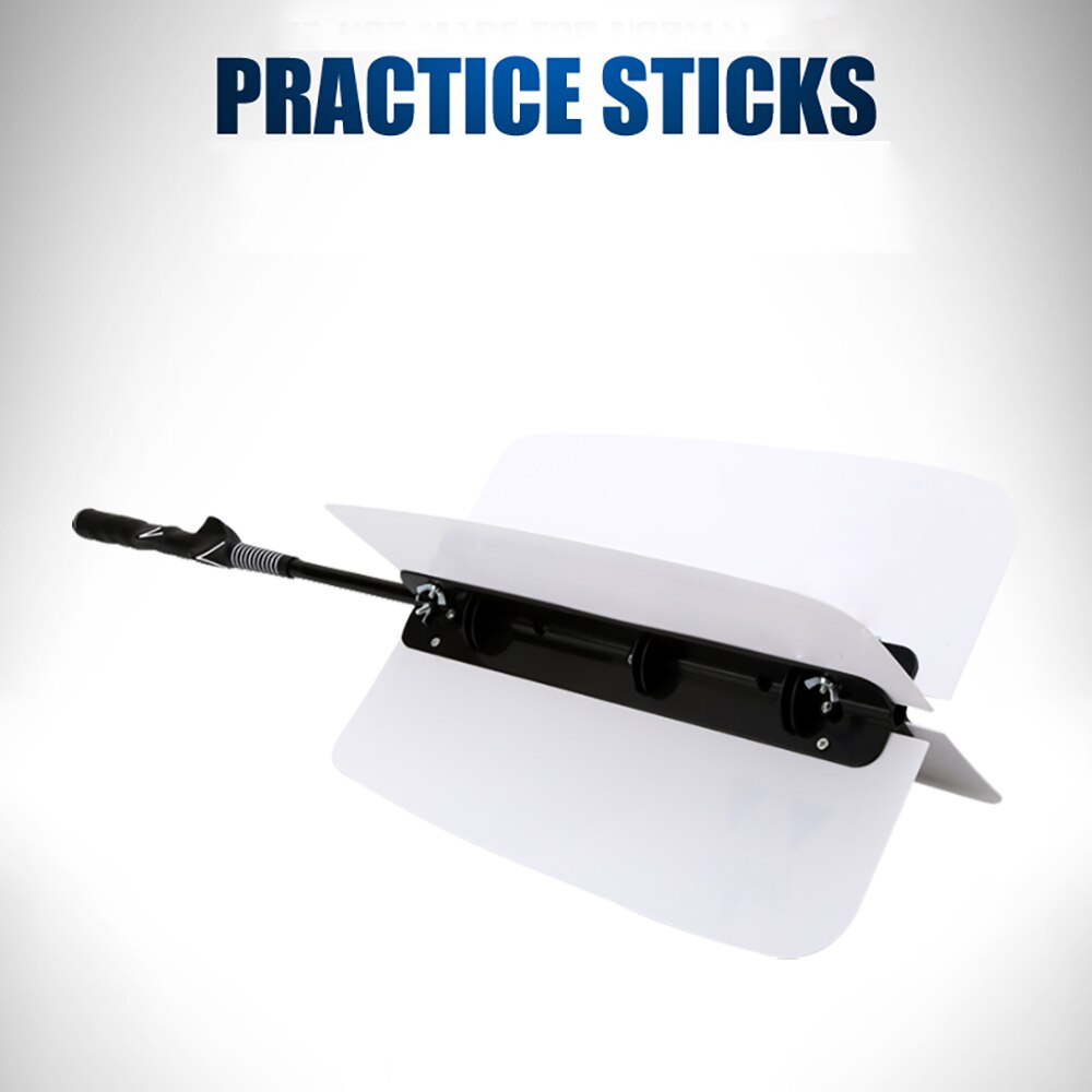 Golf Training Aids Warm-Up Golf Swing Power Fan Practice Guide Resistance Trainer Golf Equipment Swing Stick Stainless Steel
