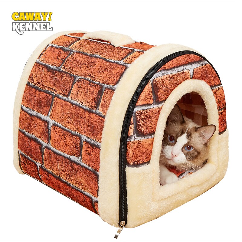 Cawayi Kennel Hond Huisdier Huis Producten Hond Bed Voor Honden Katten Kleine Dieren Cama Perro Hondenmand Panier Chien Legowisko Dla psa