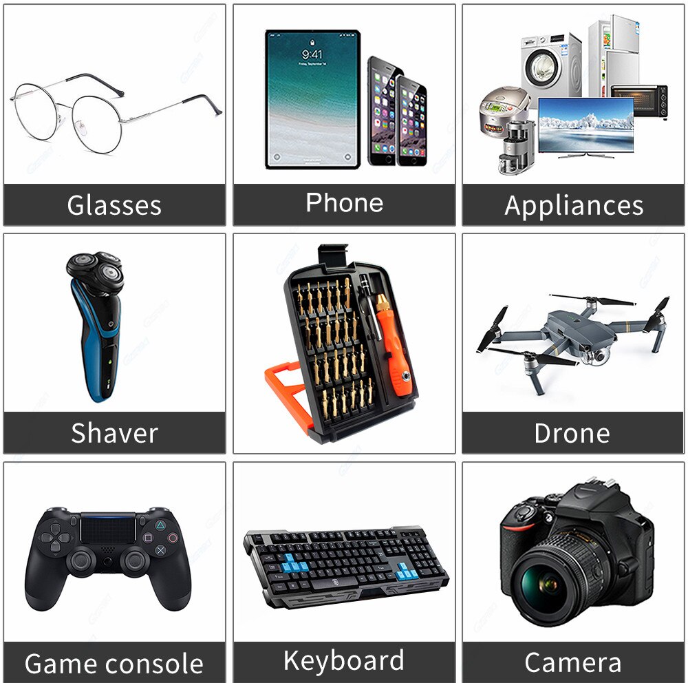 27 in 1 Screwdriver Set Magnetic Torx Phillips Screwdriver Bit Precision Screw Driver Cellphone Mobile Phone PC Repair Tools Set