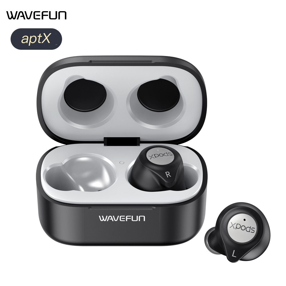Wavefun-auriculares inalámbricos con Bluetooth, dispositivo de audio AptX, AAC, HIFI, IPX7, resistente al agua, CVC8.0, BT5.0