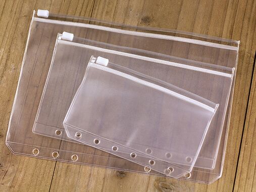A5 A6 A7 PVC transparent Datei Kleinen Dinge Wächter für 6 Löcher lose Blatt Spirale Bindemittel Notizbuch Planer Agenda Filofax: A5 A6 A7 mischen
