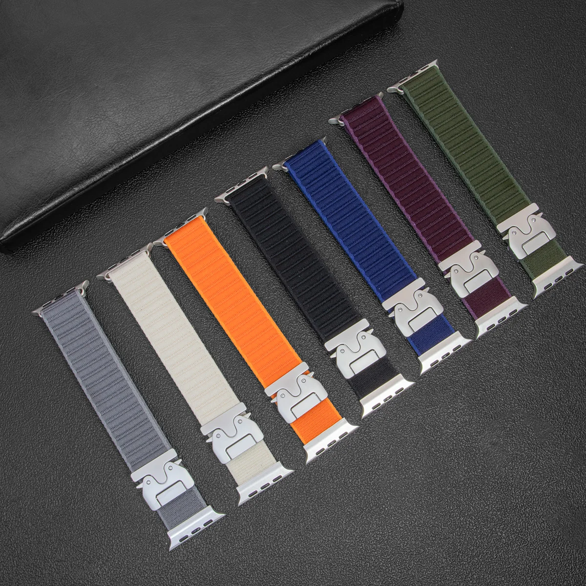 Correa Alpine Loop para Apple Watch 49mm 46mm 45mm 44mm 42mm 41mm 40mm Nylon Sport Loop Iwatch Series SE 10 9 8 7 6 5 Ultra 2