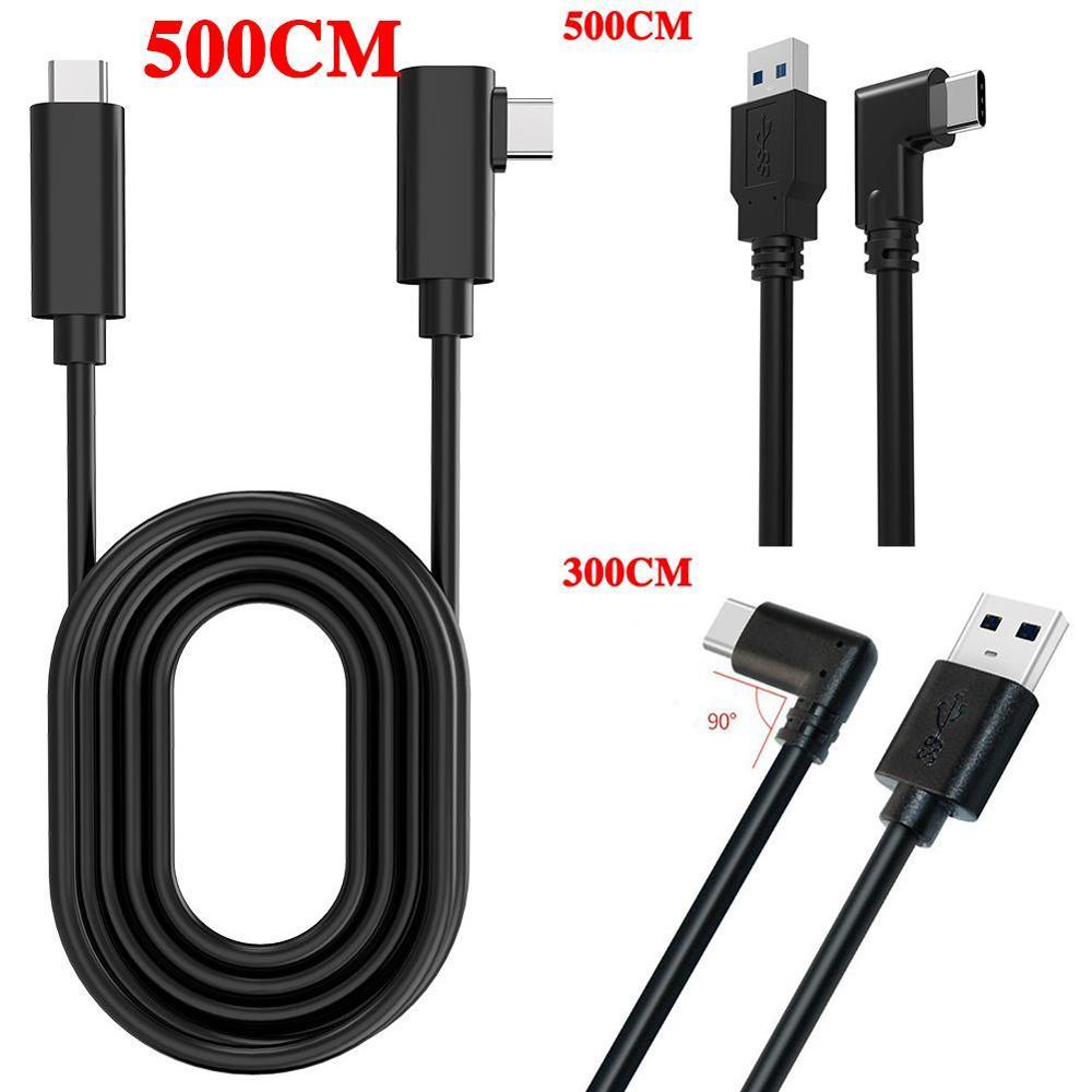 3/5m oculus headset vr kabel pc vr för quest 2 och quest link virtual reality typ-c usb 3.2 gen 1 dataöverföring snabb laddning