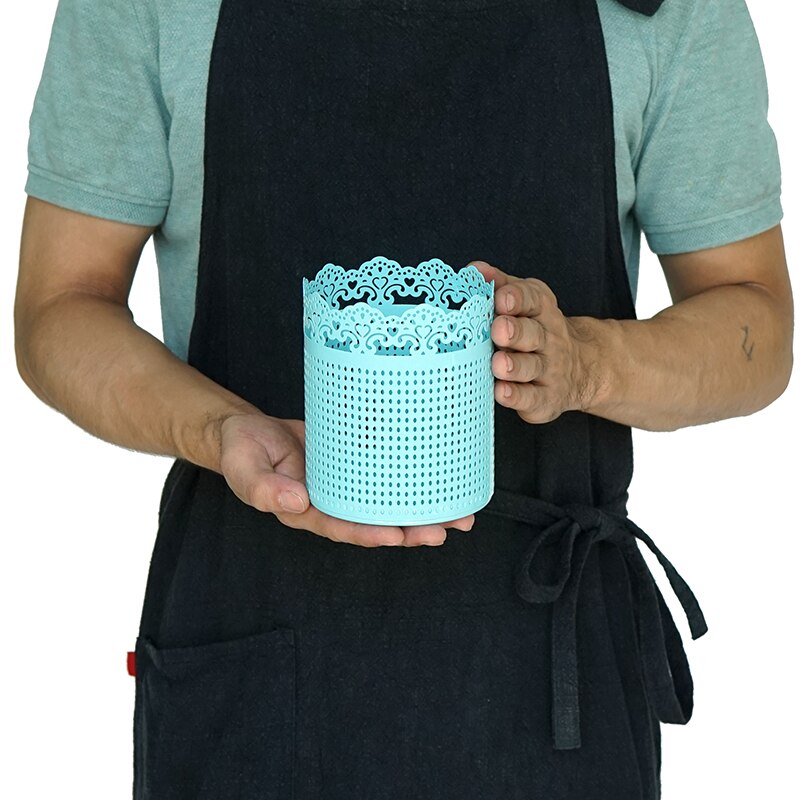 Blue cake stand high foot metal iron cake tools for dessert table decoration wedding party suppliers sweet baking love: 15113