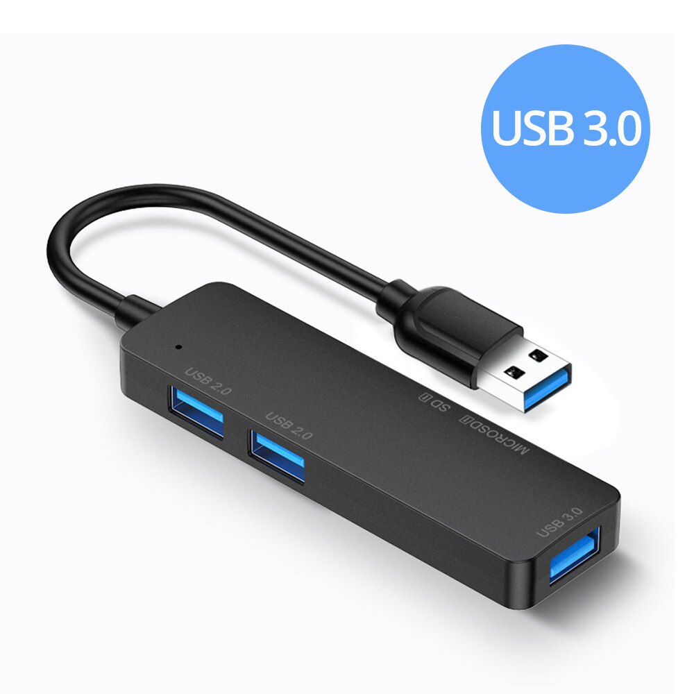 Seynli Usb Hub Type C Voor Macbook M1 Air Imac Xiaomi Laptop Kabel Adapter Usb C Hub Multi Splitter Adapter tf Sd Kaartlezer: USB A HUB