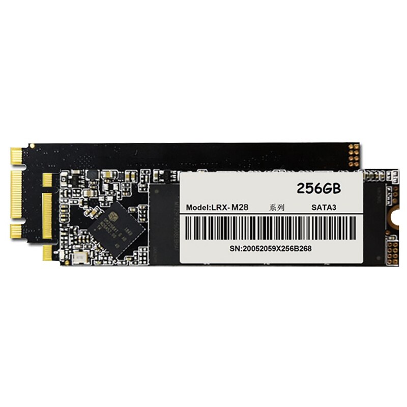 256GB NGFF M.2 SSD 2280 SATA3 Interface Solid State Festplatte, geeignet für Desktop/Laptop Universal Festplatte