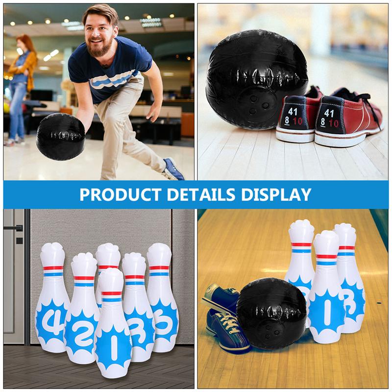 1 Set Van Kinderen Bowling Ballen Bowling Opblaasbare Bowling Ballen Voor Baby Outdoor
