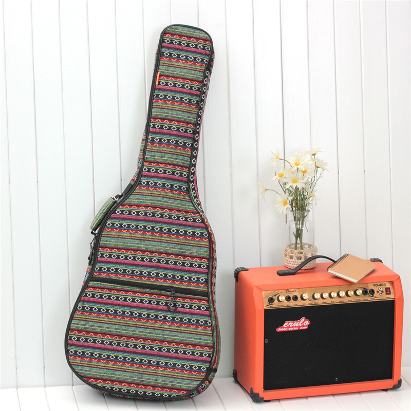 étanche épaissir sac de guitare 41 pouces double épaule électrique étui de guitare 40 pouces pièces de guitare classique